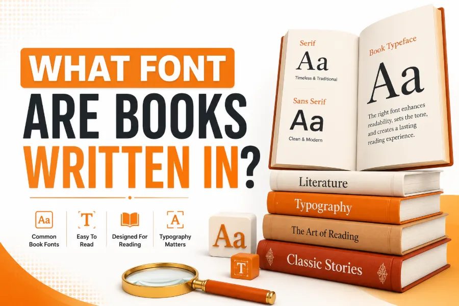 What Font Are Books Written In? Best Book Fonts Guide